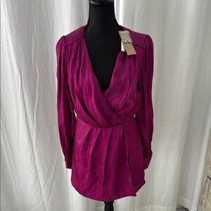 Elegant Magenta Women's Top